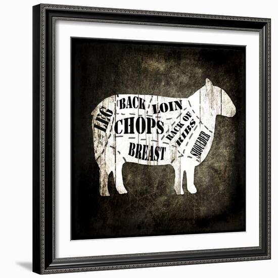 Butcher Shop IV-LightBoxJournal-Framed Giclee Print