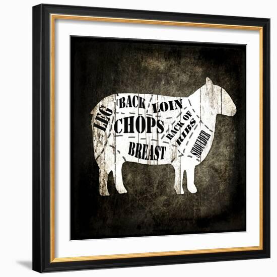 Butcher Shop IV-LightBoxJournal-Framed Giclee Print