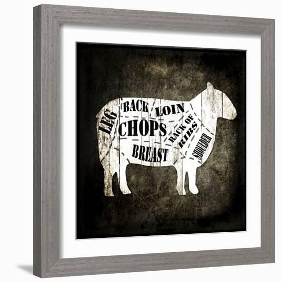 Butcher Shop IV-LightBoxJournal-Framed Giclee Print