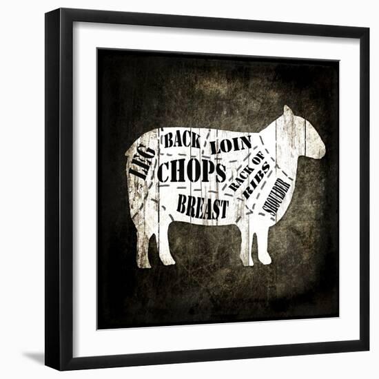 Butcher Shop IV-LightBoxJournal-Framed Giclee Print