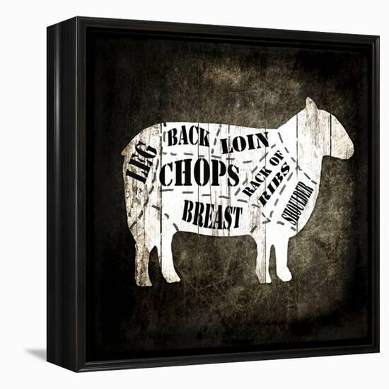 Butcher Shop IV-LightBoxJournal-Framed Premier Image Canvas