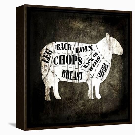 Butcher Shop IV-LightBoxJournal-Framed Premier Image Canvas