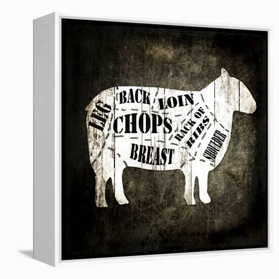 Butcher Shop IV-LightBoxJournal-Framed Premier Image Canvas