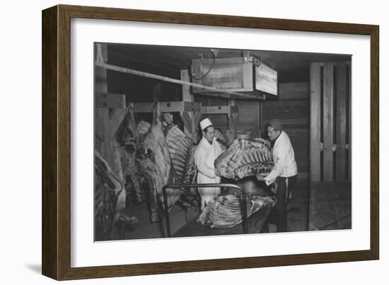 Butcher Shop-Ansel Adams-Framed Premium Giclee Print