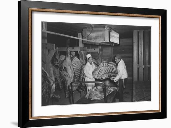 Butcher Shop-Ansel Adams-Framed Premium Giclee Print