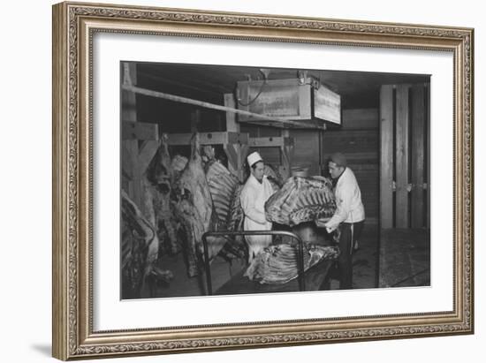 Butcher Shop-Ansel Adams-Framed Art Print