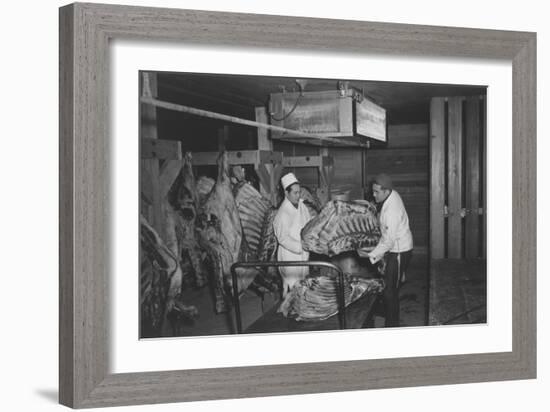 Butcher Shop-Ansel Adams-Framed Art Print