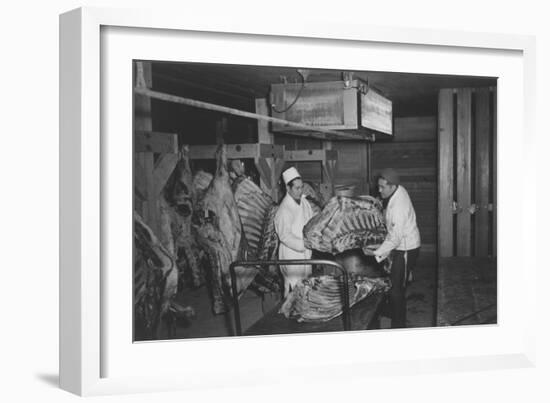 Butcher Shop-Ansel Adams-Framed Art Print