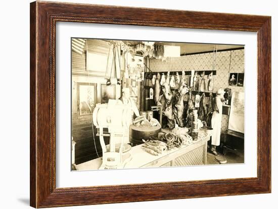 Butcher Shop-null-Framed Art Print