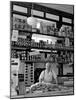 Butcher Standing at Meat Counter of Deli-Alfred Eisenstaedt-Mounted Photographic Print