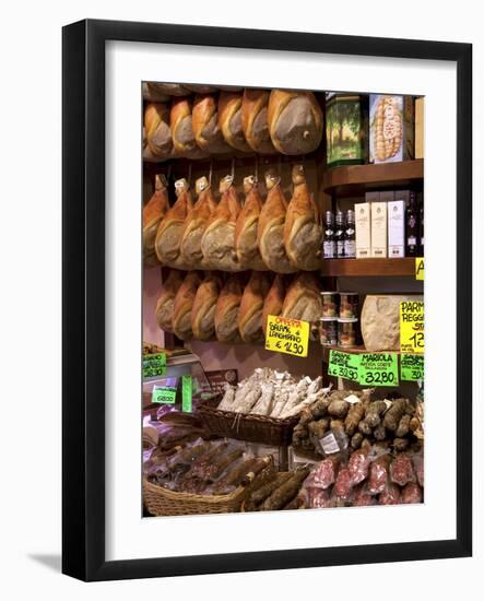 Butchers Shop, Parma, Emilia-Romagna, Italy, Europe-Frank Fell-Framed Photographic Print