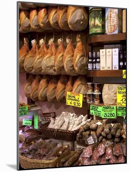Butchers Shop, Parma, Emilia-Romagna, Italy, Europe-Frank Fell-Mounted Photographic Print