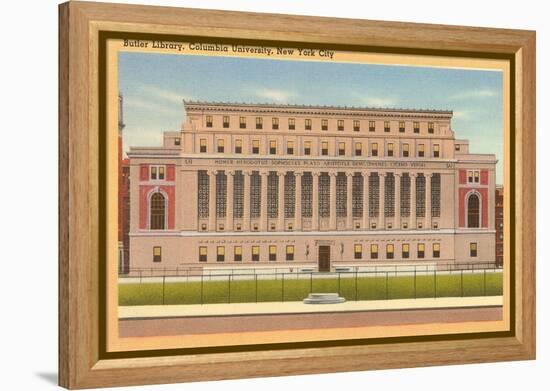 Butler Library, Columbia University, New York-null-Framed Stretched Canvas