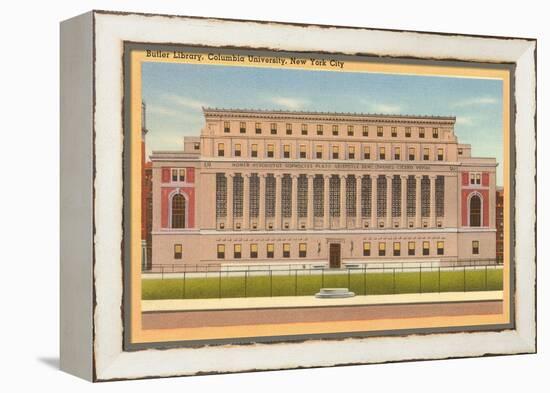 Butler Library, Columbia University, New York-null-Framed Stretched Canvas