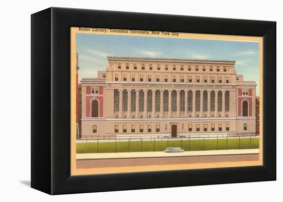 Butler Library, Columbia University, New York-null-Framed Stretched Canvas