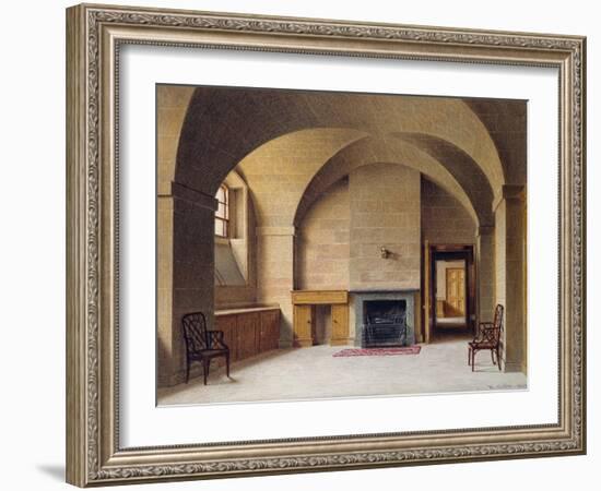 Butler's Pantry at Chatsworth House, 1827-William Henry Hunt-Framed Giclee Print