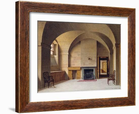 Butler's Pantry at Chatsworth House, 1827-William Henry Hunt-Framed Giclee Print