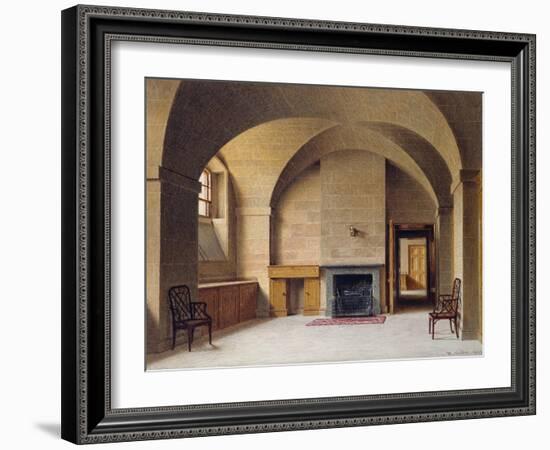 Butler's Pantry at Chatsworth House, 1827-William Henry Hunt-Framed Giclee Print