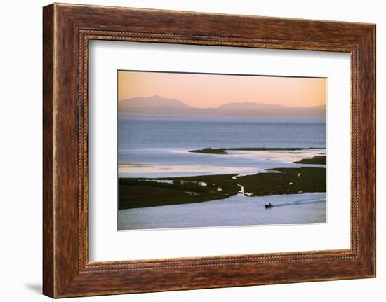 Butrint and Corfu Island in Distance, Albania, Mediterranean, Europe-Christian Kober-Framed Photographic Print