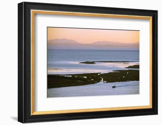 Butrint and Corfu Island in Distance, Albania, Mediterranean, Europe-Christian Kober-Framed Photographic Print