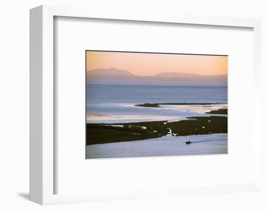 Butrint and Corfu Island in Distance, Albania, Mediterranean, Europe-Christian Kober-Framed Photographic Print