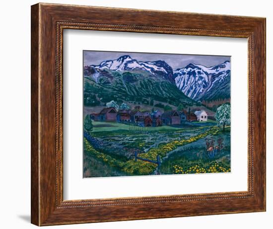 Buttercup Night-Nikolai Astrup-Framed Giclee Print