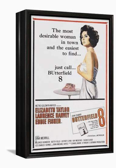 Butterfield 8, 1960, Directed by Daniel Mann-null-Framed Premier Image Canvas