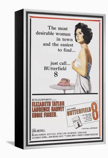 Butterfield 8, 1960, Directed by Daniel Mann-null-Framed Premier Image Canvas