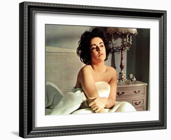 Butterfield 8, Elizabeth Taylor, 1960-null-Framed Photo