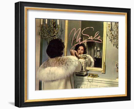 Butterfield 8, Elizabeth Taylor, 1960-null-Framed Photo