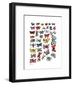Butterflies, 1955 (Many/Varied Colors)-Andy Warhol-Framed Art Print