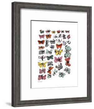 Butterflies, 1955 (Many/Varied Colors)-Andy Warhol-Framed Art Print