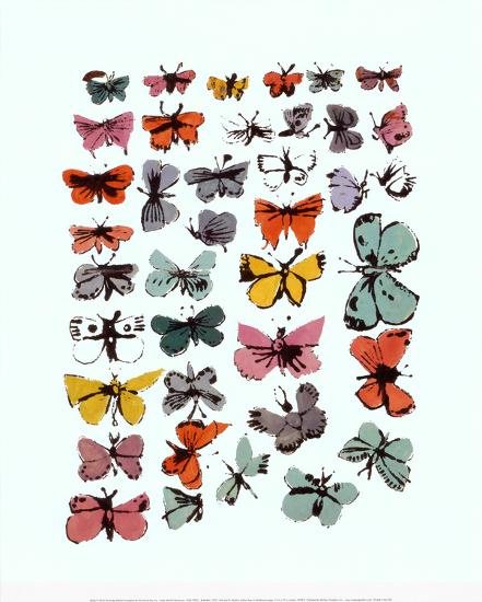Image result for andy warhol butterflies