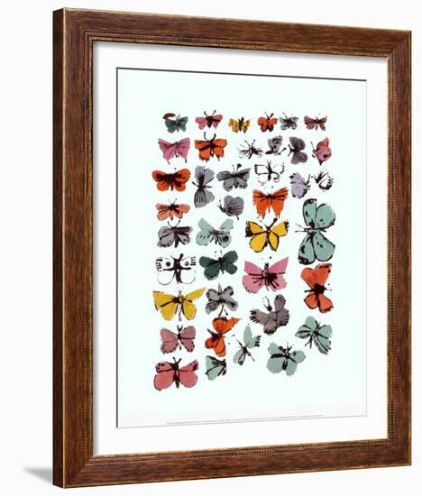 Butterflies, 1955-Andy Warhol-Framed Art Print