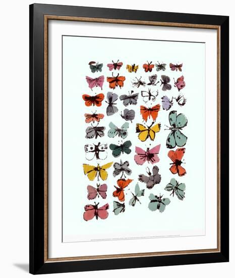 Butterflies, 1955-Andy Warhol-Framed Art Print