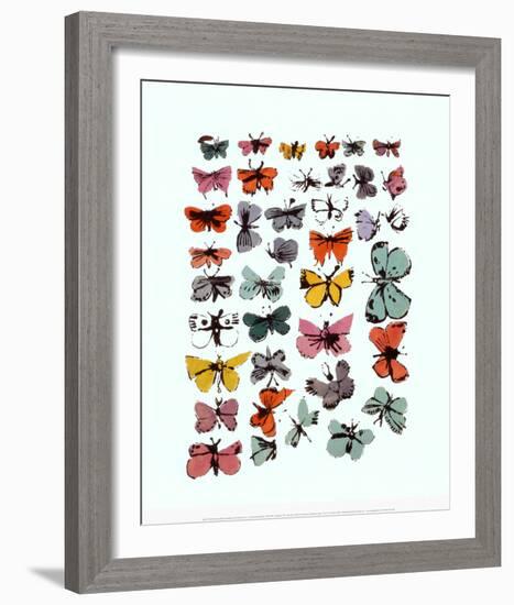 Butterflies, 1955-Andy Warhol-Framed Art Print