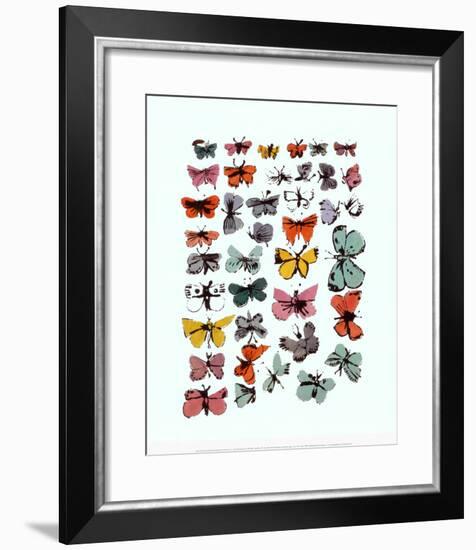Butterflies, 1955-Andy Warhol-Framed Art Print