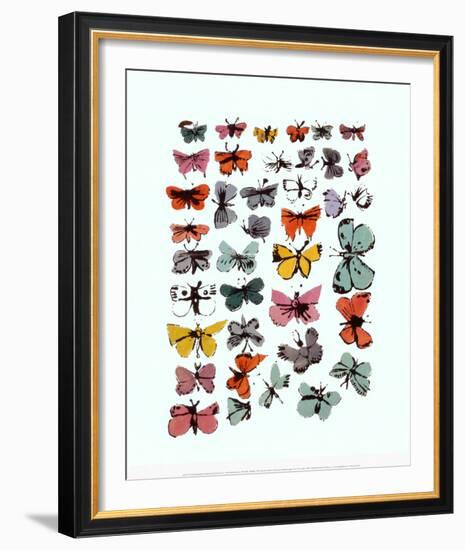 Butterflies, 1955-Andy Warhol-Framed Art Print