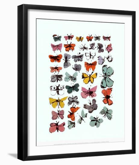 Butterflies, 1955-Andy Warhol-Framed Art Print