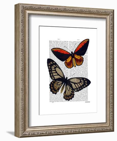 Butterflies 2-Fab Funky-Framed Art Print