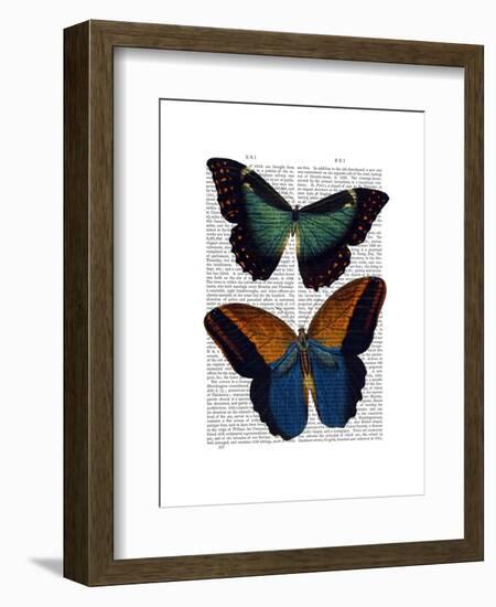 Butterflies 4-Fab Funky-Framed Art Print