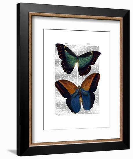 Butterflies 4-Fab Funky-Framed Art Print