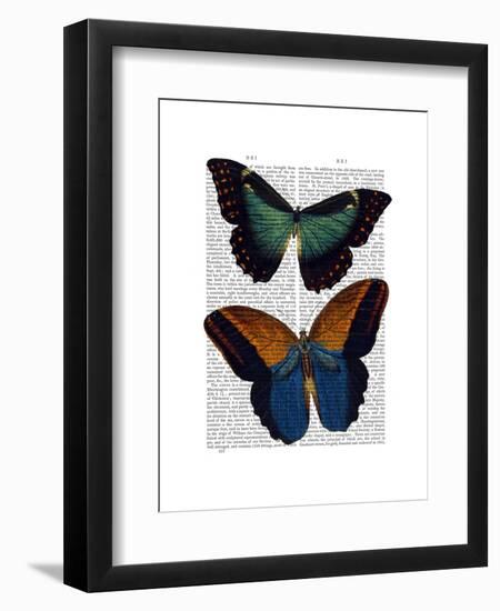 Butterflies 4-Fab Funky-Framed Art Print