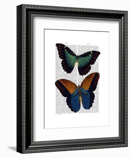 Butterflies 4-Fab Funky-Framed Art Print