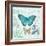 Butterflies and Botanicals 2-Christopher James-Framed Art Print