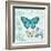 Butterflies and Botanicals 2-Christopher James-Framed Art Print