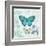 Butterflies and Botanicals 2-Christopher James-Framed Art Print