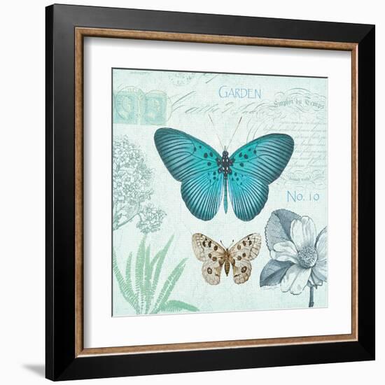 Butterflies and Botanicals 2-Christopher James-Framed Art Print