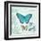 Butterflies and Botanicals 2-Christopher James-Framed Art Print