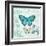 Butterflies and Botanicals 2-Christopher James-Framed Art Print